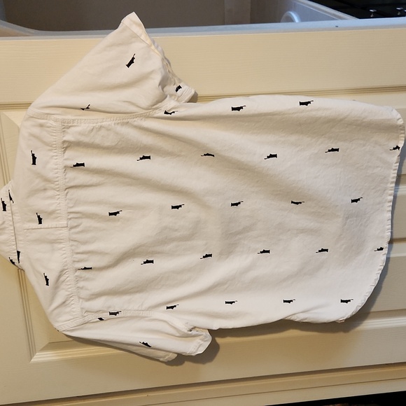 Statue of Liberty short sleeved button up - Picture 3 of 5